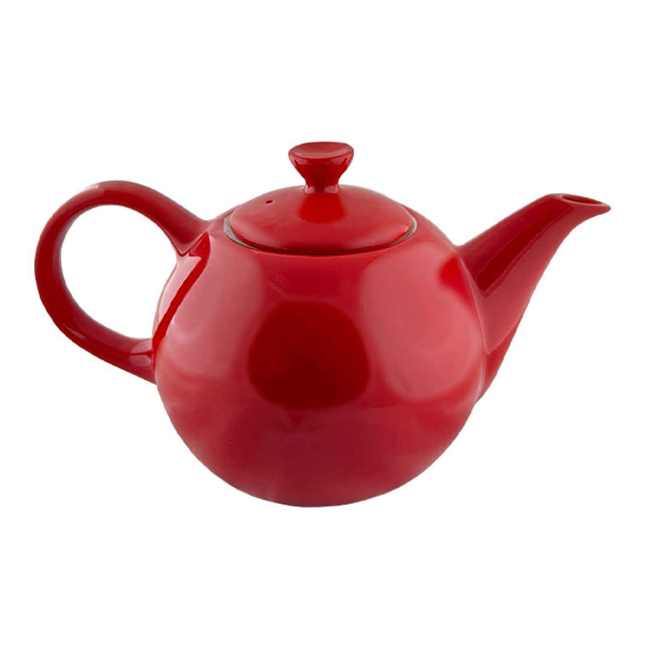 Price and Buy Elegant Porcelain Serving Teapot in Red - Image 7