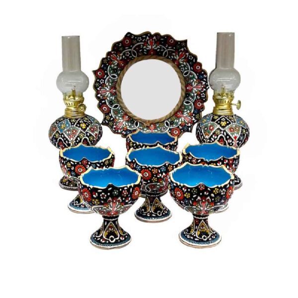 Price and Buy Elegant Pottery Haft-seen Minakari Set for Persian New Year_68fea2eba3d60.jpeg Price and Buy Elegant Pottery Haft-seen Minakari Set for Persian New Year