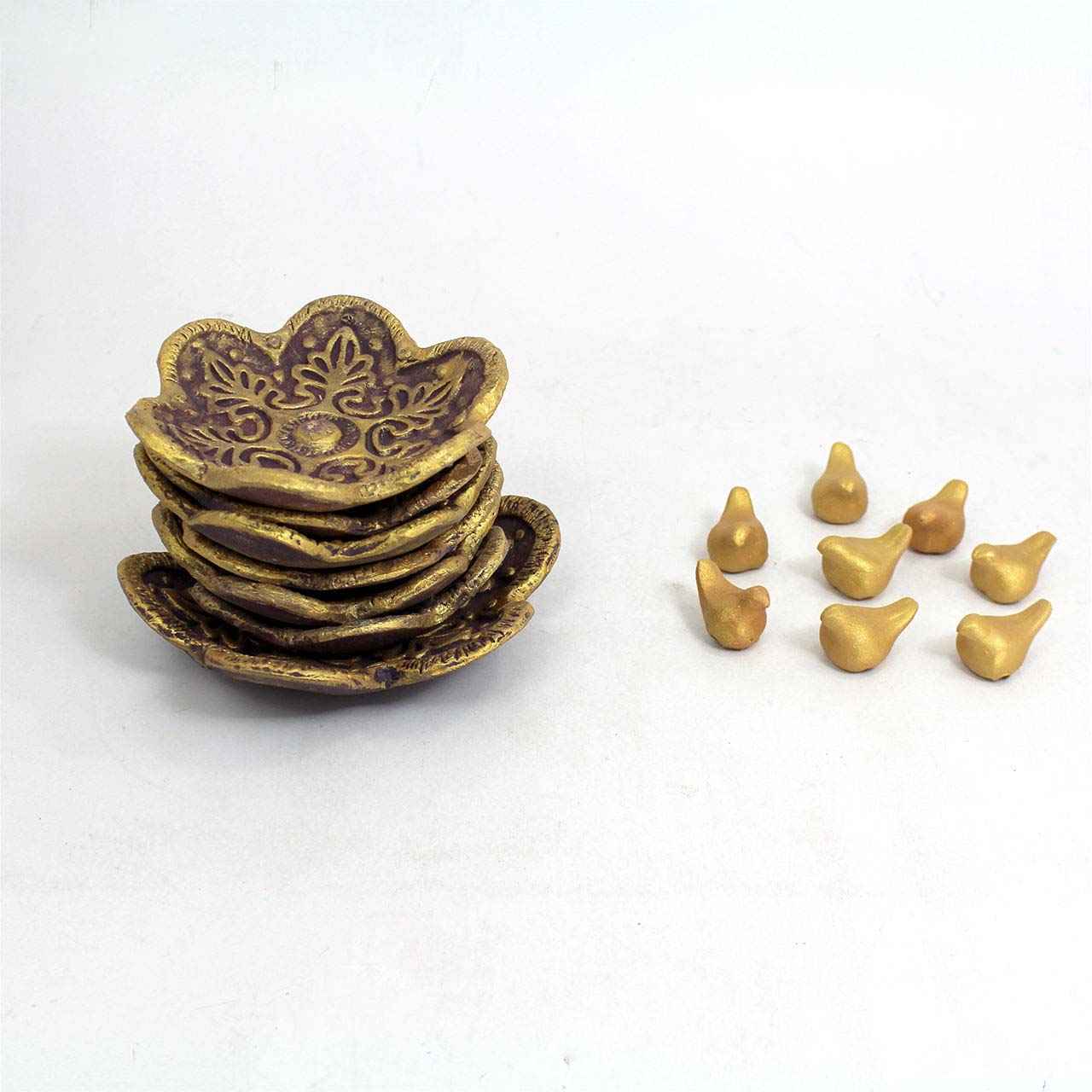 Price and Buy Elegant Pottery Haft-sin Set for Nowruz Persian New Year Bird - Image 3