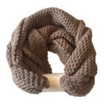 Price and Buy Elegant Ring-Style Cowl Scarf – Soft-Touch Knit, Perfect for Chilly Days - Image 3