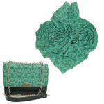 Price and Buy Elegant Shoulder Bag with Chain and Matching Scarf