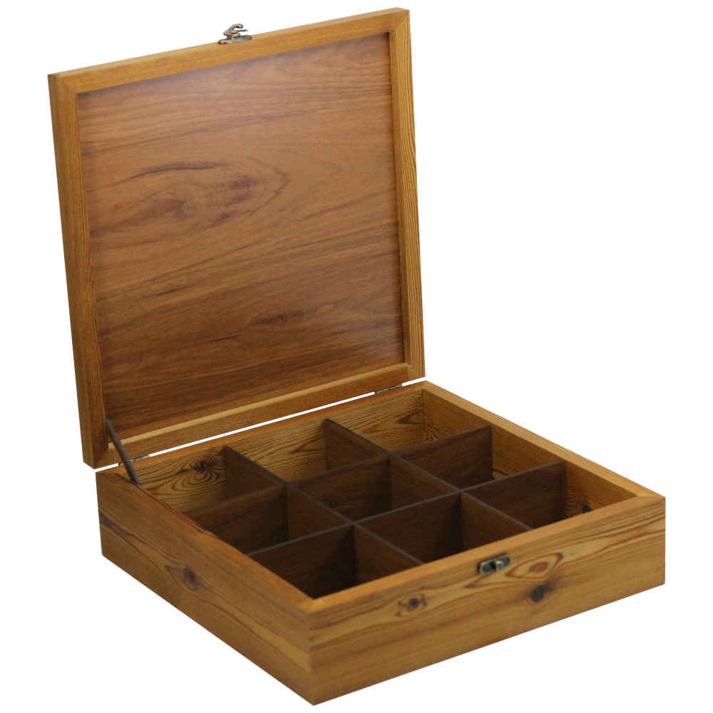 Price and Buy Elegant Tea Box with Chest Compartments and Persian Print – Samin Model - Image 4