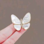 Price and Buy Elegant White Butterfly Brooch – Delicate & Timeless Accessory - Image 3