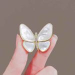 Price and Buy Elegant White Butterfly Brooch – Delicate & Timeless Accessory - Image 4