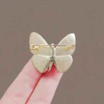 Price and Buy Elegant White Butterfly Brooch – Delicate & Timeless Accessory - Image 5