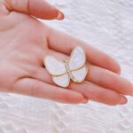 Price and Buy Elegant White Butterfly Brooch – Delicate & Timeless Accessory - Image 7
