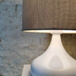Price and Buy Elegant White Minimalist Table Lamp Simple, Stylish, and Beautiful Lighting for Any Space - Image 4