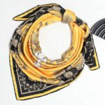 Price and Buy Elegant Women’s Silk Scarf, Hand-Sewn – Versatile for Casual, Work & Events