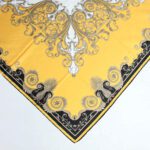 Price and Buy Elegant Women’s Silk Scarf, Hand-Sewn – Versatile for Casual, Work & Events - Image 6