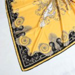 Price and Buy Elegant Women’s Silk Scarf, Hand-Sewn – Versatile for Casual, Work & Events - Image 7