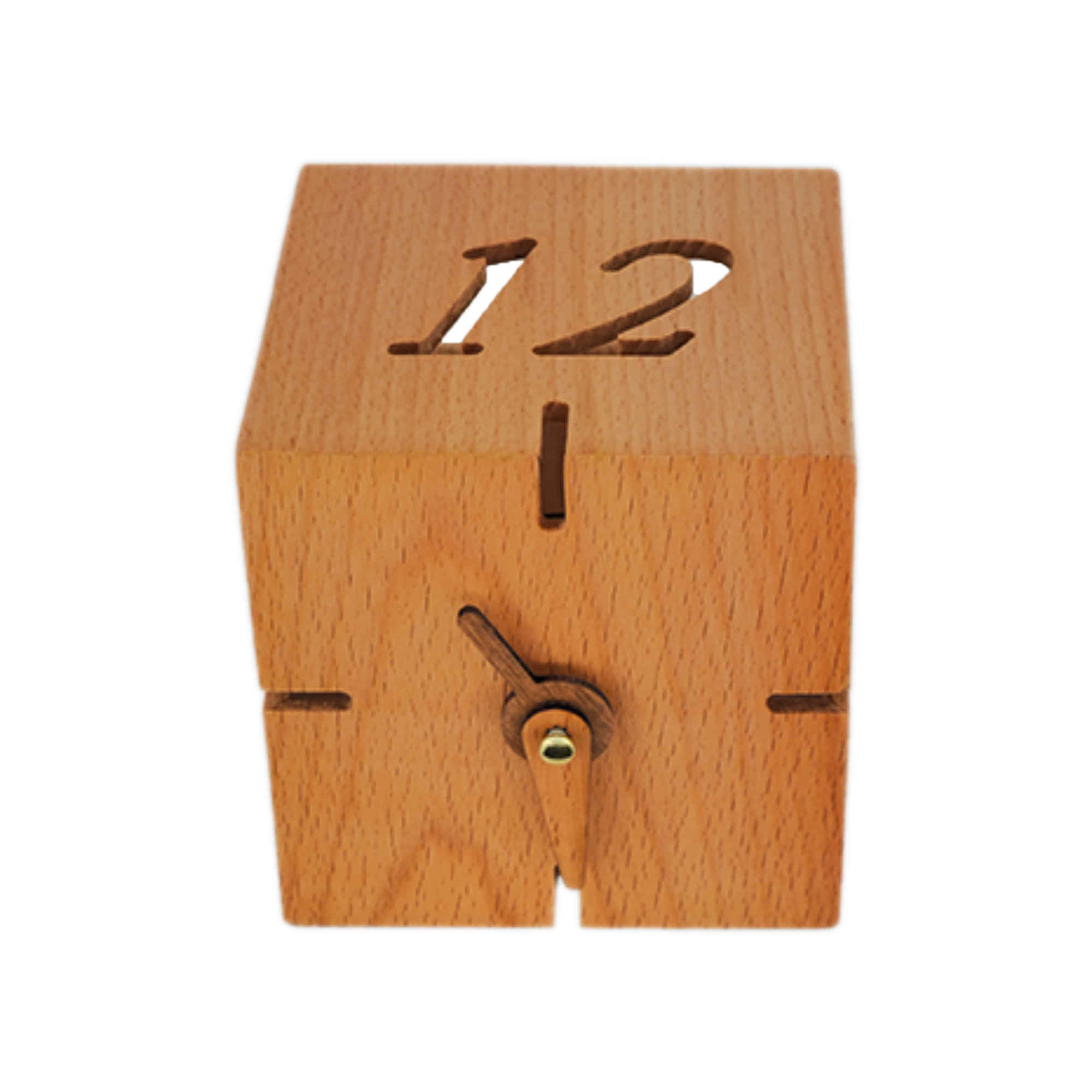 Price and Buy Elegant Wooden Desk Clock with Minimalist Design - Image 4