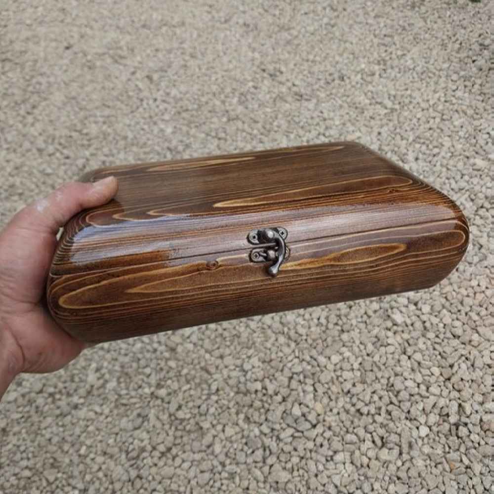 Price and Buy Elegantly Crafted Jewelry Box from Natural Wood