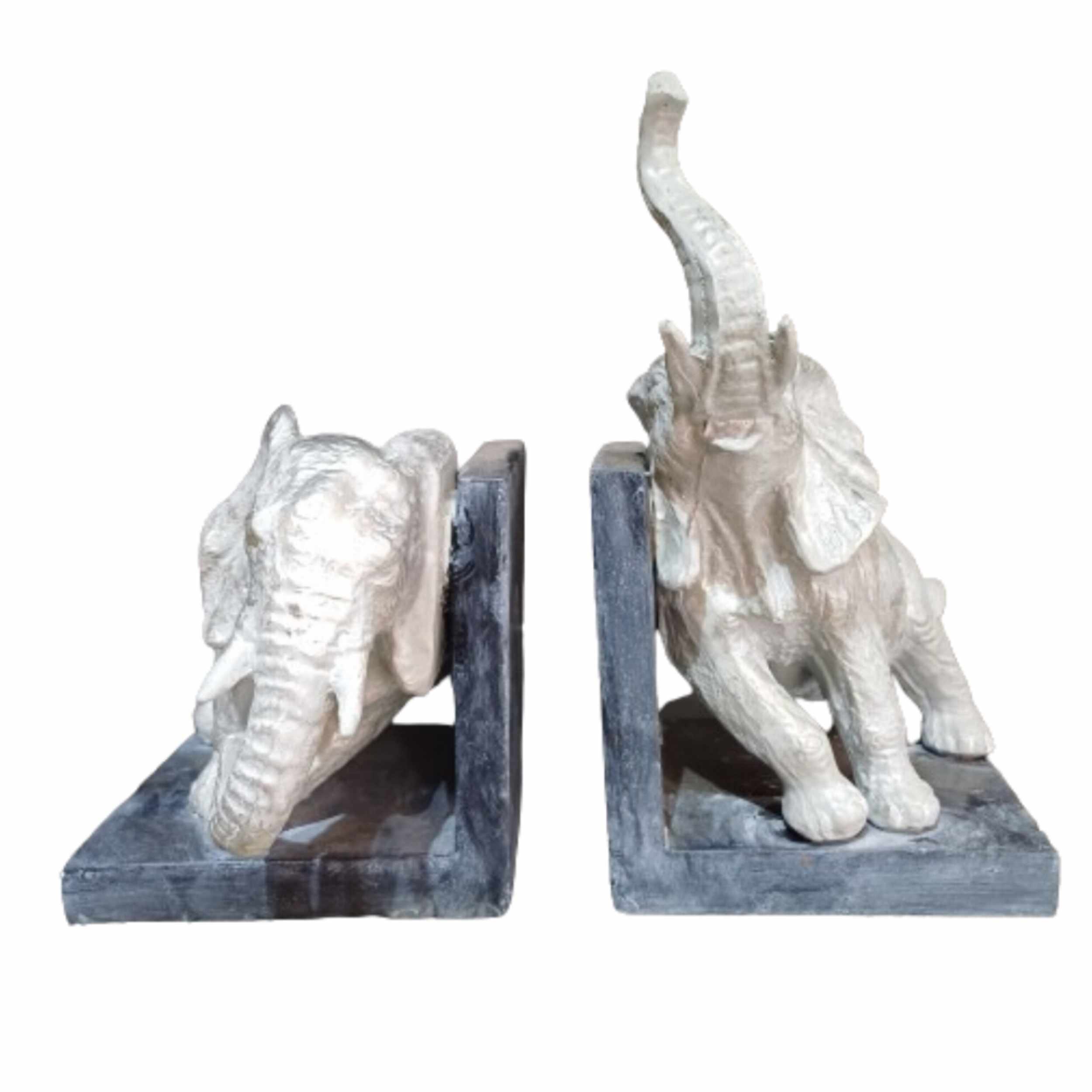 Price and Buy Elephant Design Decorative Bookend – Great for Eclectic or Safari Themes