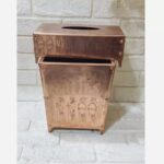 Price and Buy Elevate Your Space with Copper-Designed Bucket and Tissue Holder