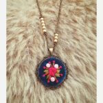 Price and Buy Embroidered Jewelry Set Include pair of Free Hair Clips - Image 3