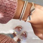 Price and Buy Embroidered Macrame Bracelet for Women Model Angel’s Wing - Image 3