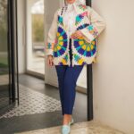 Price and Buy Embroidered Manto in Linen-Cotton Blend Suitable for Special & Formal Occasion - Image 4