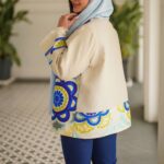 Price and Buy Embroidered Manto in Linen-Cotton Blend Suitable for Special & Formal Occasion - Image 5