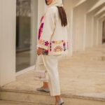 Price and Buy Embroidered Manto in Linen-Cotton Blend Suitable for Special & Formal Occasion - Image 6