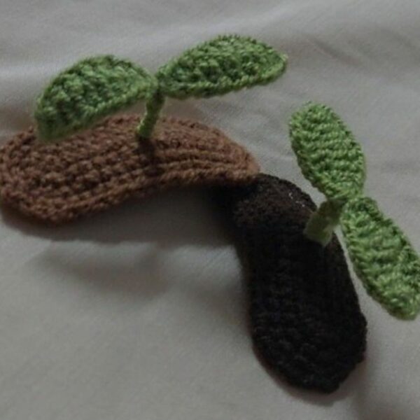Price and Buy Embroidered Seedling Snap Hair Clip Set of 2