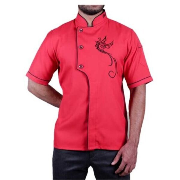 Price and Buy Embroidered Short Sleeve Chef’s Jacket