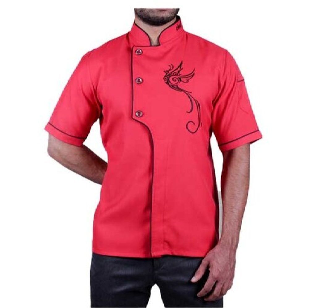 Price and Buy Embroidered Short Sleeve Chef’s Jacket