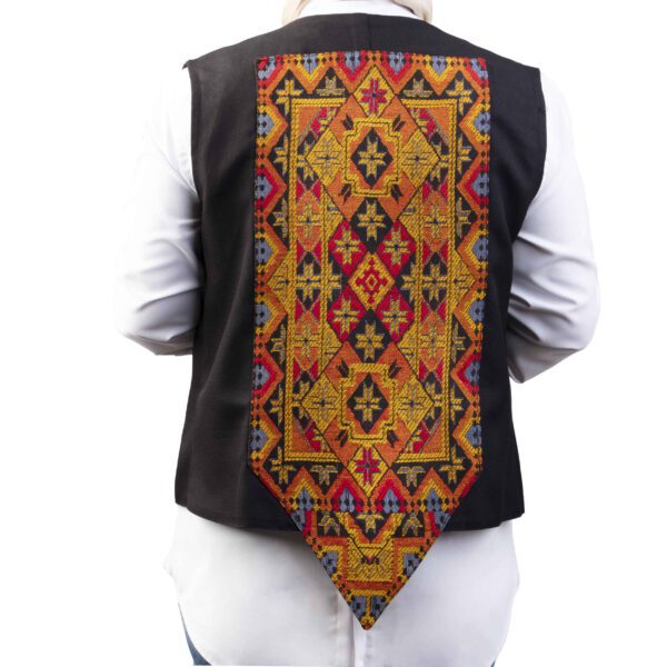 Price and Buy Embroidered Vest for Women with Balochi Design for All Season_68ff48113e1c1.jpeg Price and Buy Embroidered Vest for Women with Balochi Design for All Season