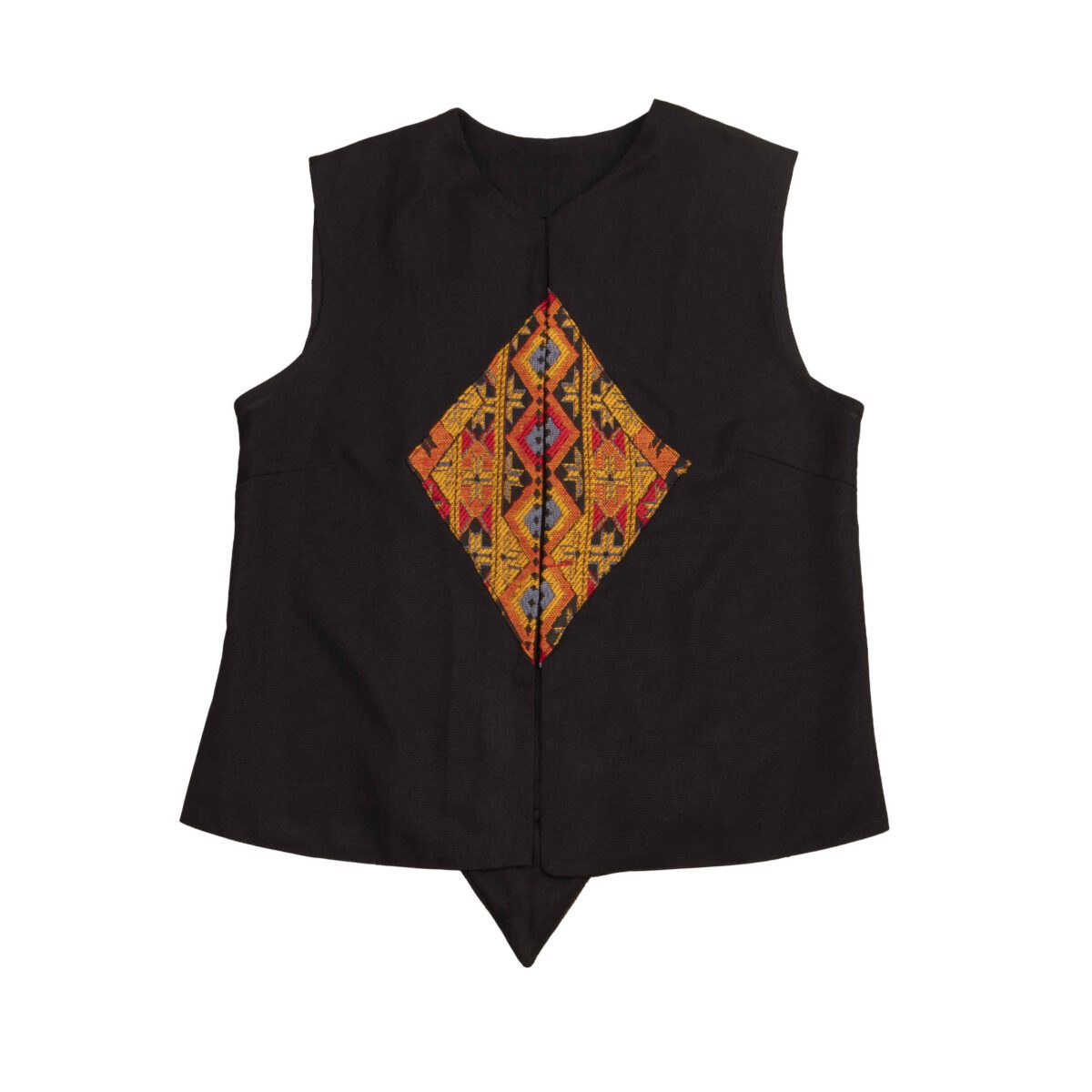 Price and Buy Embroidered Vest for Women with Balochi Design for All Season - Image 6