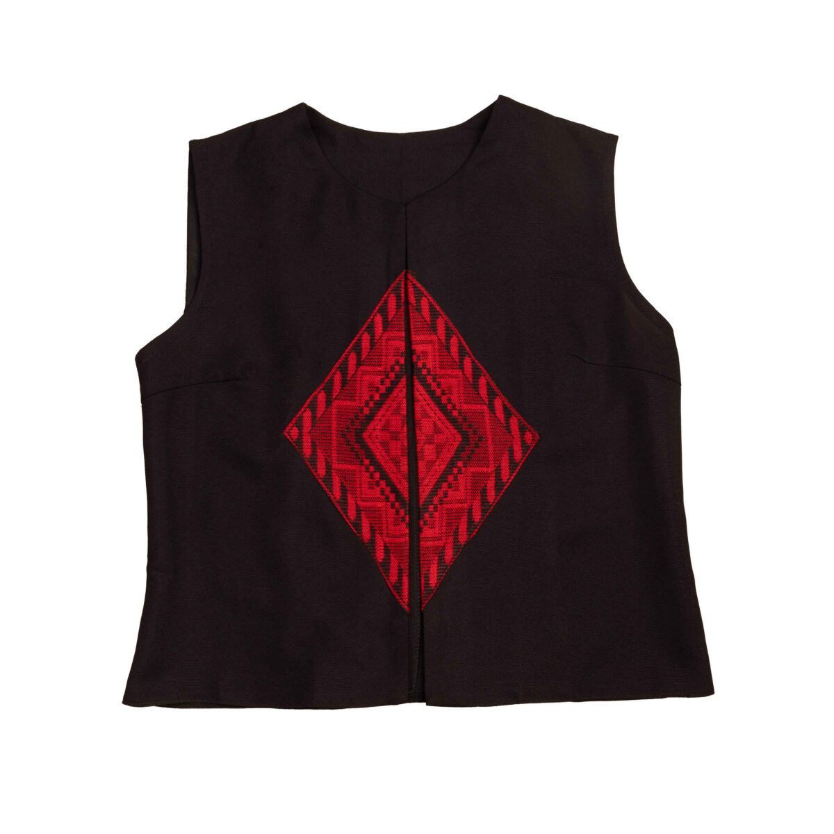 Price and Buy Embroidered Vest for Women with Balochi Design