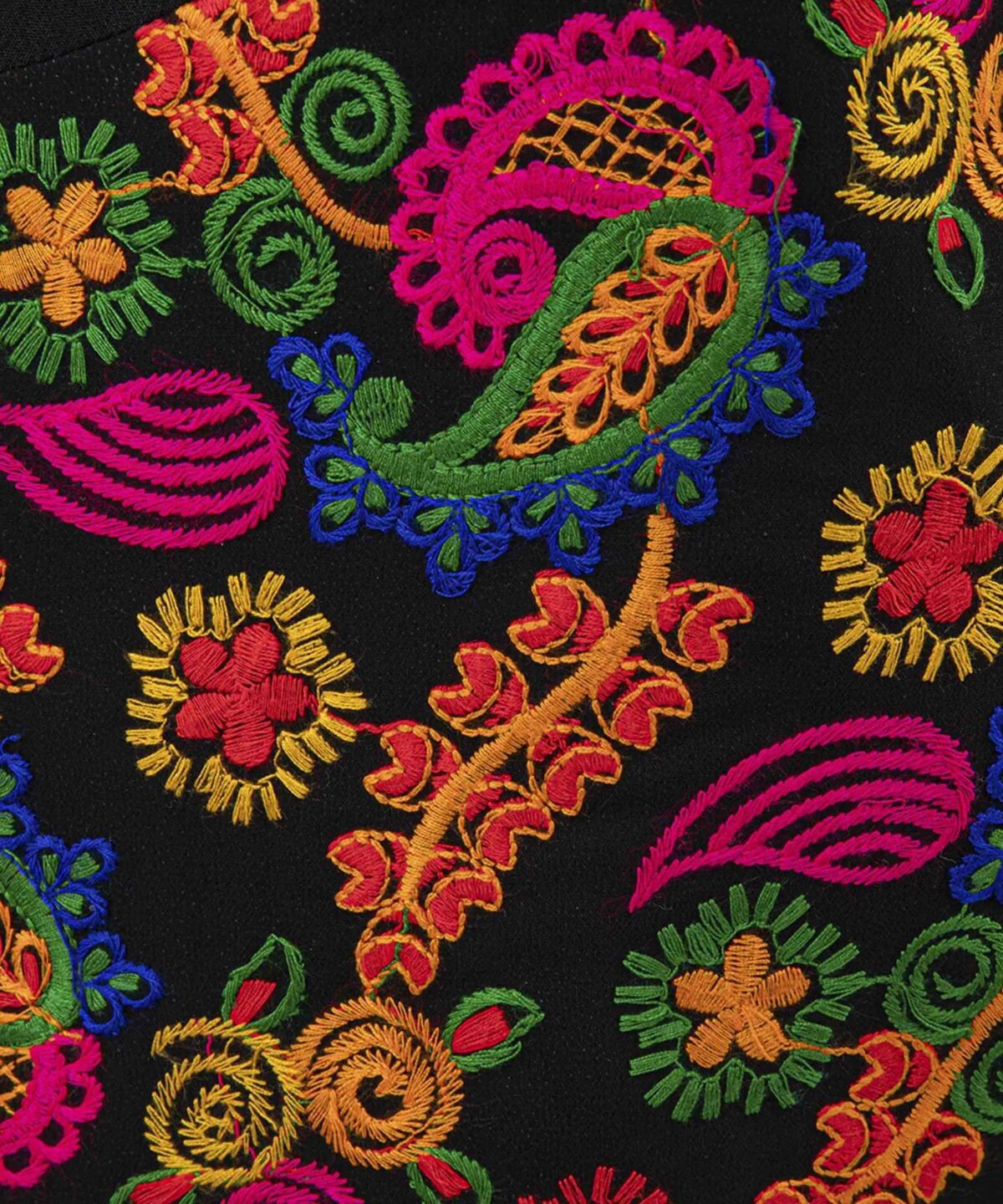 Price and Buy Embroidered Vest for Women with Paisley Design - Image 4