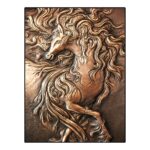 Price and Buy Engraved Brass Framed Art – Horse Design - Image 4