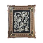 Price and Buy Engraved Brass Wall Frame Birds and Blossoms Design