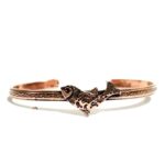 Price and Buy Engraved Copper Bracelet with Fish Design