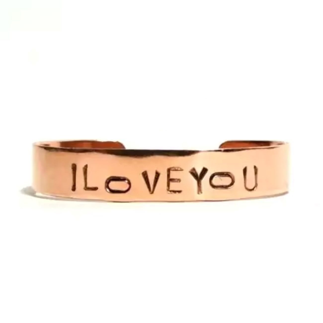 Price and Buy Engraved Cuff Copper Bracelet with English Calligraphy_69029a0cd0c2e.jpeg Price and Buy Engraved Cuff Copper Bracelet with English Calligraphy - Image 1