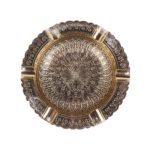 Price and Buy Engraved Metal Ashtray – Artistic Intricate Design