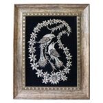 Price and Buy Engraved Panel of Two Birds with Boteh Jegheh Design