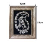 Price and Buy Engraved Panel of Two Birds with Boteh Jegheh Design - Image 3