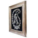 Price and Buy Engraved Panel of Two Birds with Boteh Jegheh Design - Image 4