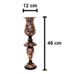 Price and Buy Engraved Persian Copper Mirror Frame & Candlesticks Set – King Design - Image 5