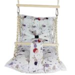 Price and Buy Ergonomic Baby Hammock Swing – Breathable Fabric with Wooden Frame - Image 6
