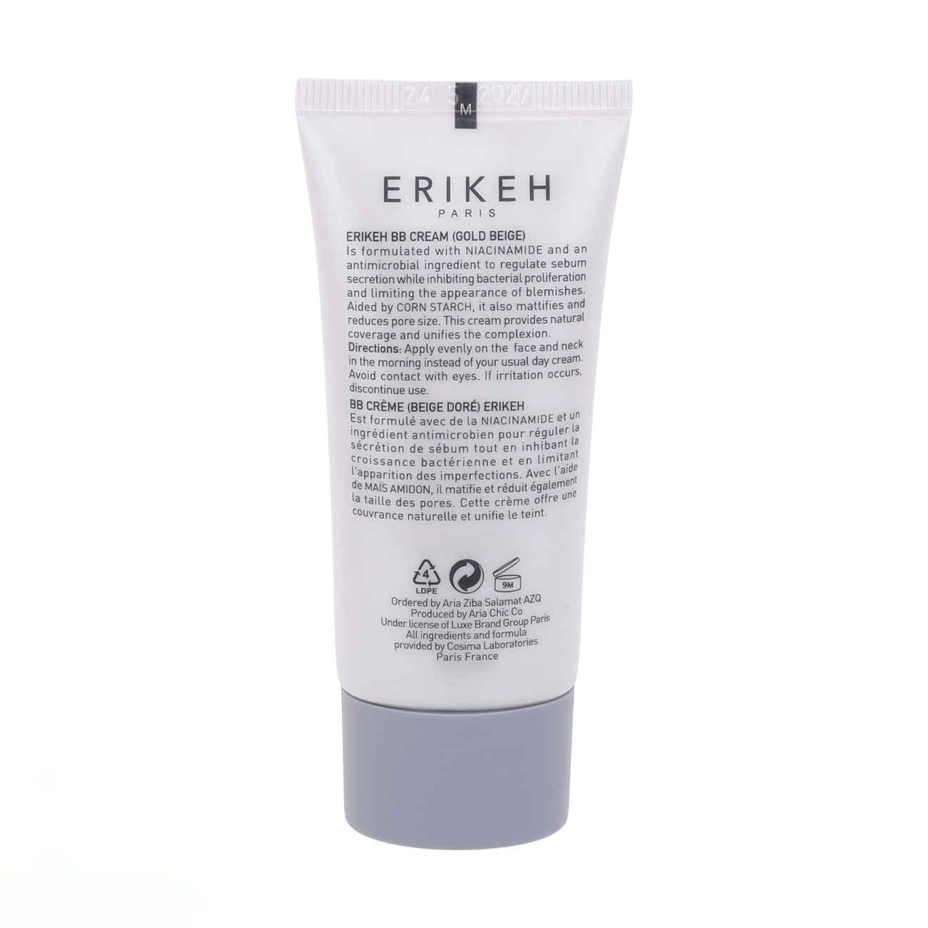 Price and Buy Erikeh BB Cream for Mature Skin – Gold Beige Color & Pore-Clogging - Image 3