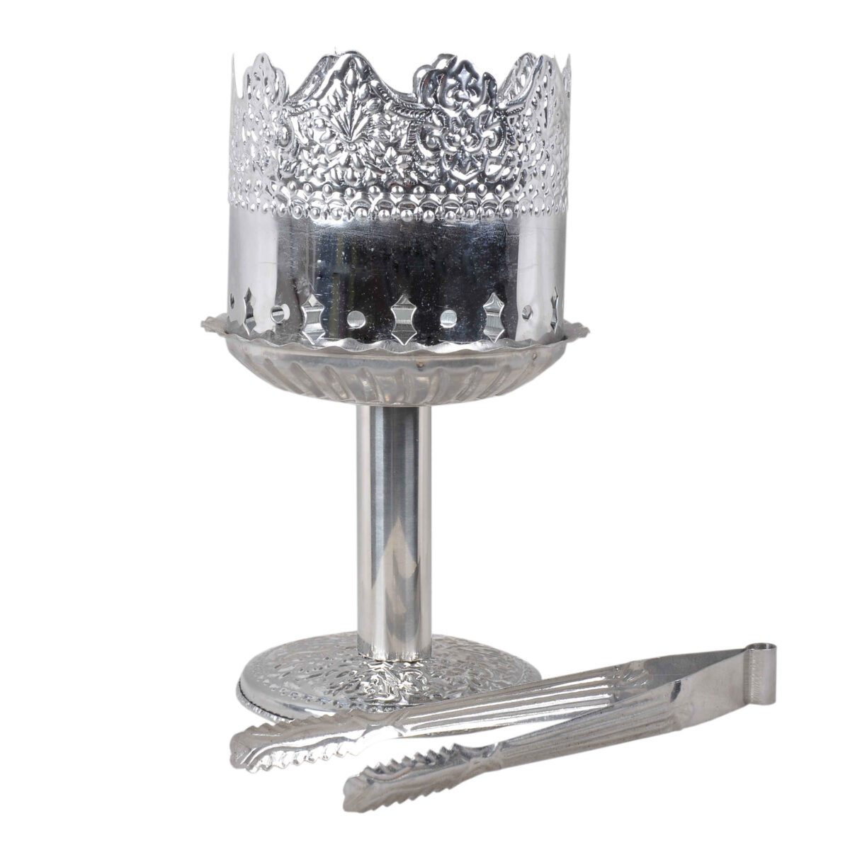 Price and Buy Esfand and Bakhoor Burner – Classic Steel Rumi Design