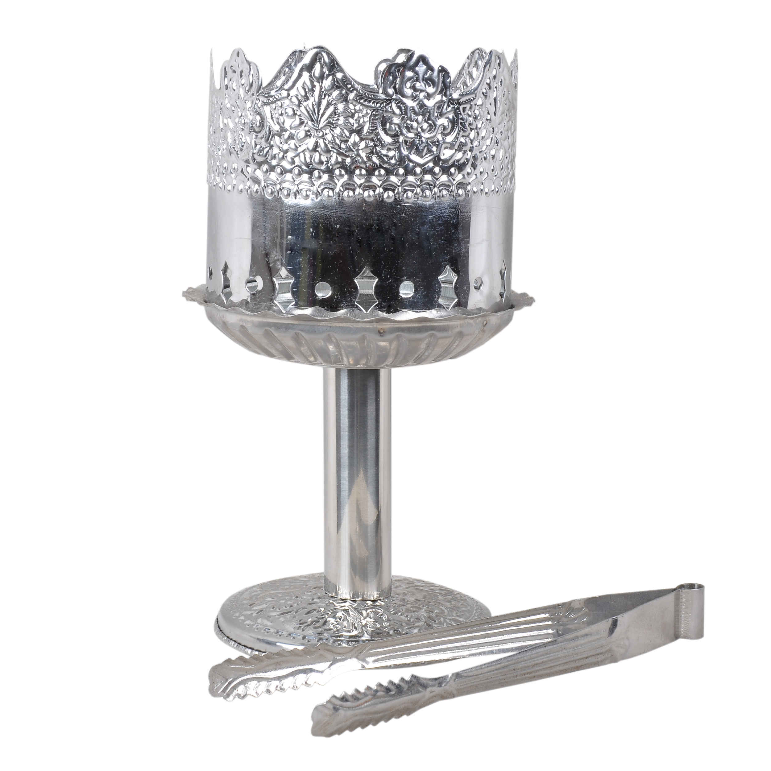 Price and Buy Esfand and Bakhoor Burner – Classic Steel Rumi Design