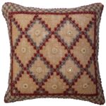Price and Buy Ethnic Bohemian Hemp Needlepoint Cushion Cover Set (Set of 2)