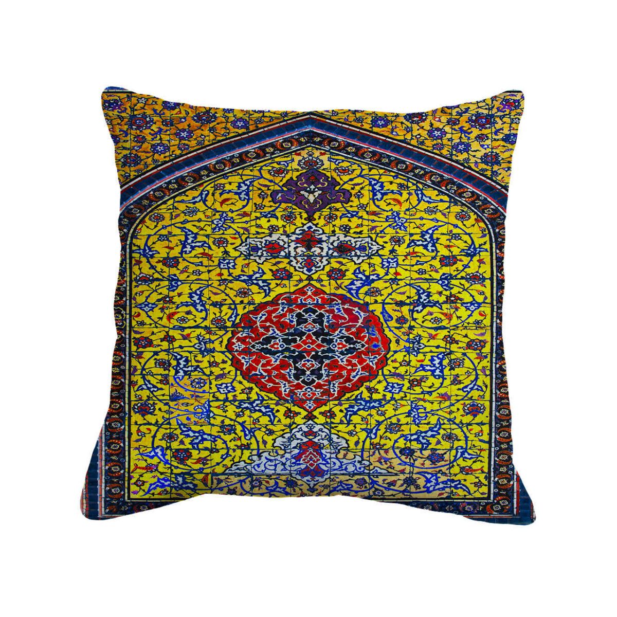 Price and Buy Ethnic Stunning Cushion Cover – Printed Sun Design