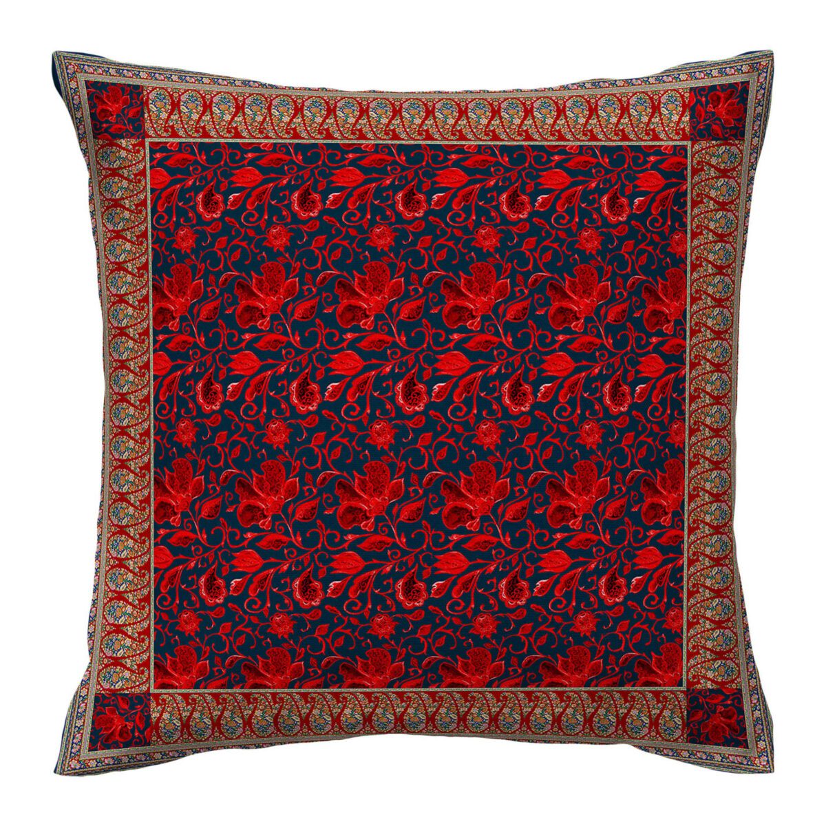 Price and Buy Ethnic Stunning Cushion Cover – Traditional Printed Jahanbin Design