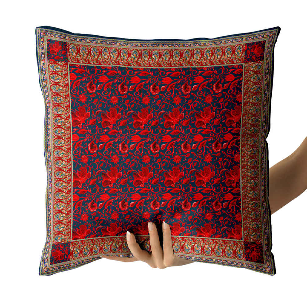 Price and Buy Ethnic Stunning Cushion Cover – Traditional Printed Jahanbin Design - Image 3
