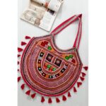 Price and Buy Ethnic Suede Balochi Shoulder Bag Embroidered
