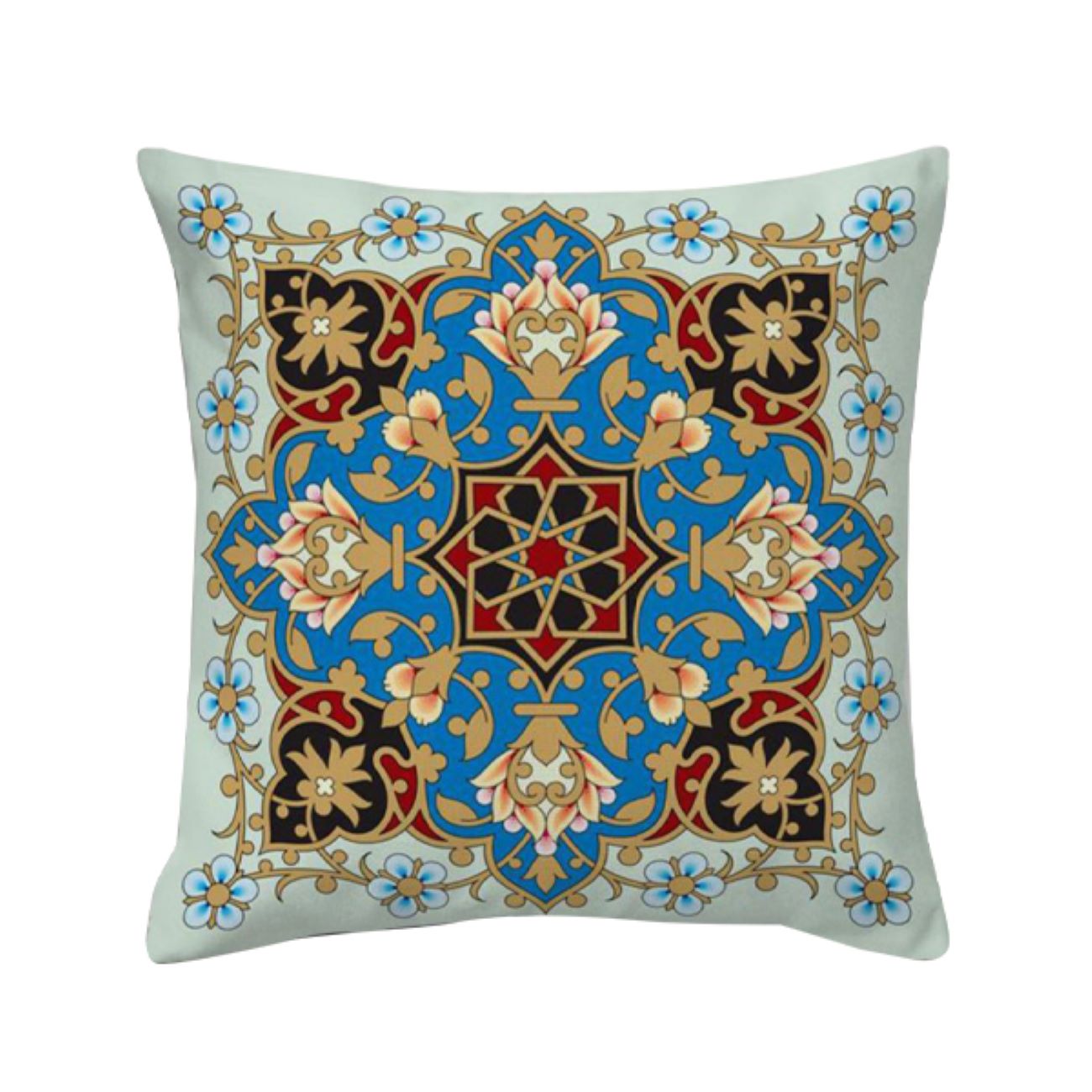Price and Buy Ethnic Velvet Cushion Cover – Printed Eslimi Design (Set of 2)