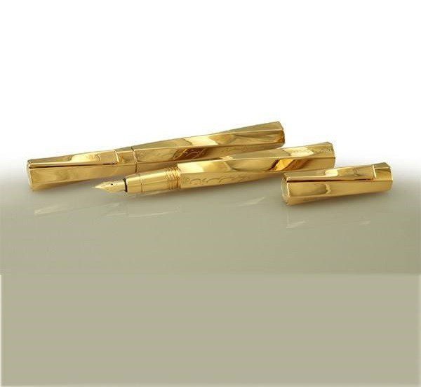 Price and Buy Europen Khayyam Gold Coated Rollerball Pen & Fountain Pen Gift Set - Image 22